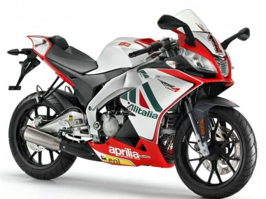 Carenado Moto Aprilia RS4 50 125 2012-2018 - Blanco Rojo Verde Amarillo Alitalia