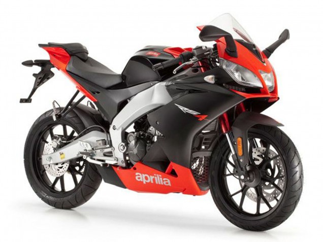 Carenado Moto Aprilia RS4 50 125 2012-2018 - Rojo Negro Mate