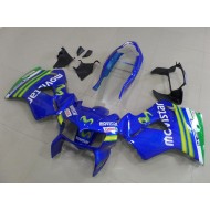 Carenado Moto Honda VFR 800 1998-2001 - Azul Verde Blanco MoviStar