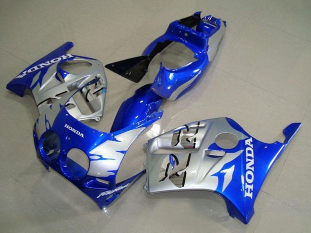 Carenado Moto Honda CBR250RR MC19 1988-1989 - Plata Azul