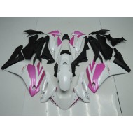 Carenado Moto Honda CBR250RR 2011-2015 - Blanco Rosa Negro Mate