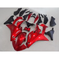 Carenado Moto Honda CBR250RR 2011-2015 - Rojo Negro Mate