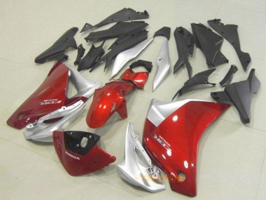 Carenados Moto Honda CBR250RR 2011-2015 - Plata Rojo