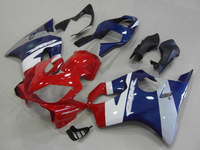 Carenado Moto Honda CBR600 F4i 2001-2003 - Blanco Azul Rojo