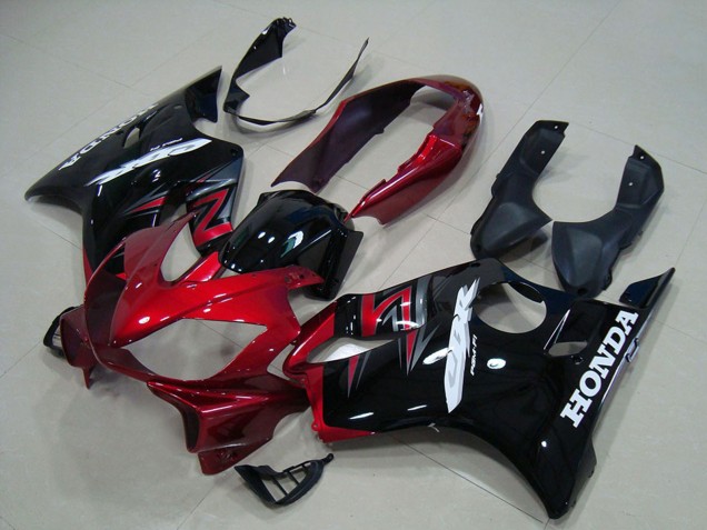 Kit Carenado Moto Honda CBR600 F4i 2004-2007 - Rojo Negro Brillante