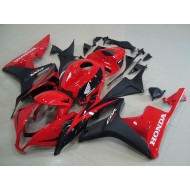 Carenado Moto Honda CBR600RR 2007-2008 - Rojo Negro Mate OEM Estilo