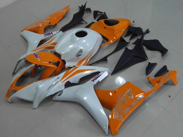 Carenados Moto Honda CBR600RR 2007-2008 - Blanco Naranja HRC