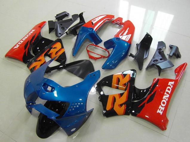 Carenado Moto Honda CBR900RR 919 1998-1999 - Rojo Azul Negro Brillante