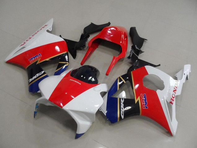 Carenado Moto Honda CBR900RR 954 2002-2003 - Rojo Blanco Azul Oscuro