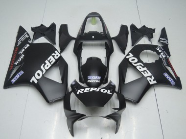 Carenado Moto Honda CBR900RR 954 2002-2003 - Negro Mate Repsol