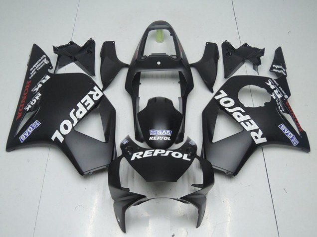 Carenado Moto Honda CBR900RR 954 2002-2003 - Negro Mate Repsol