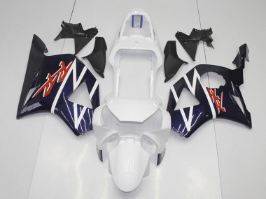 Carenado Moto Honda CBR900RR 954 2002-2003 - Azul Oscuro Blanco
