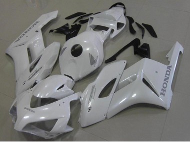 Carenado Moto Honda CBR1000RR 2006-2007 - Blanco Plata Calcomanías