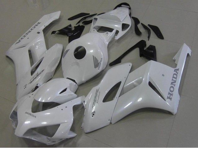 Carenado Moto Honda CBR1000RR 2006-2007 - Blanco Plata Calcomanías