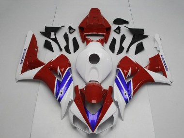 Carenados Moto Honda CBR1000RR 2006-2007 - Blanco Rojo Azul