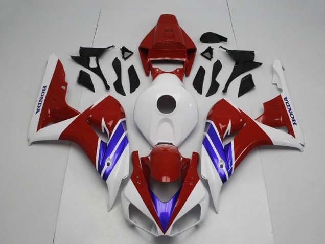 Carenados Moto Honda CBR1000RR 2006-2007 - Blanco Rojo Azul