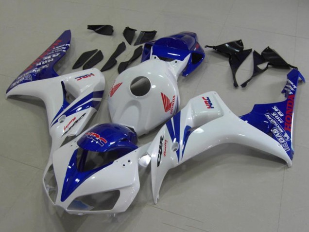 Carenado Moto Honda CBR1000RR 2006-2007 - Blanco Azul Rojo HRC
