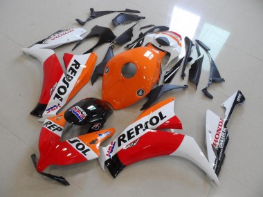 Kits Carenados Moto Honda CBR1000RR 2012-2016 - Naranja Blanco Rojo Negro Brillante Repsol