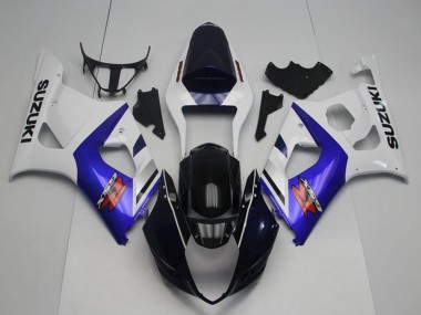 Carenado Moto Suzuki GSXR 1000 2003-2004 - Blanco Azul Negro Brillante Rojo