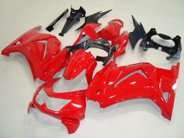 Carenado Moto Kawasaki ZX250R 2008-2012 - Rojo Negro