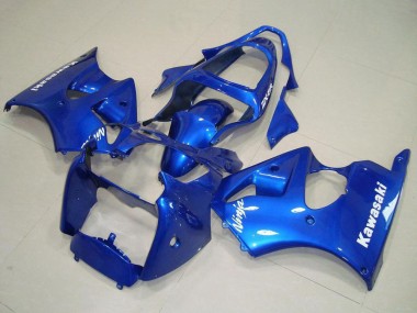 Carenado Moto Kawasaki ZX6R 2000-2002 - Azul