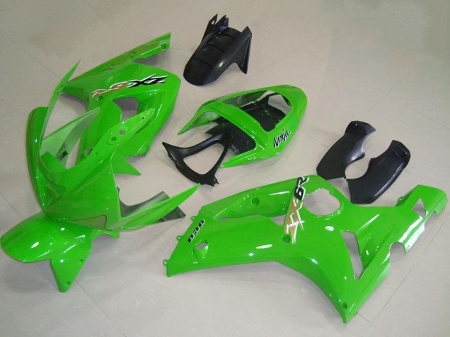 Carenado Moto Kawasaki ZX6R 2003-2004 - Verde