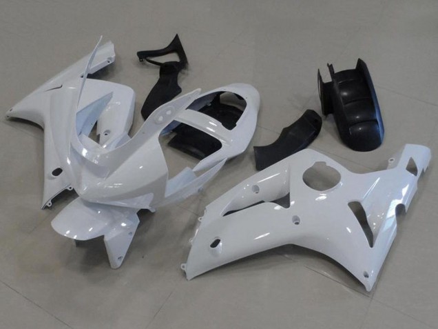Carenado Moto Kawasaki ZX6R 2003-2004 - Blanco