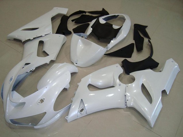 Carenado Moto Kawasaki ZX6R 2005-2006 - Blanco Perla