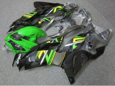 Carenado Moto Kawasaki ZX6R 2019-2022 - Verde Negro Amarillo