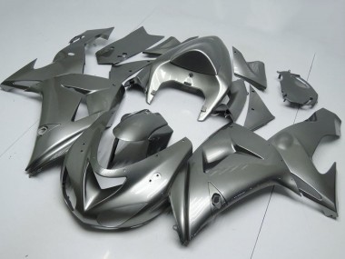 Carenado Moto Kawasaki ZX10R 2006-2007 - Gris Brillante
