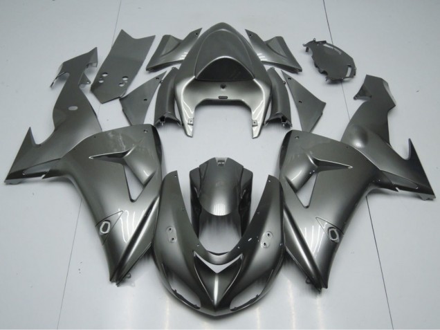 Carenado Moto Kawasaki ZX10R 2006-2007 - Gris Brillante