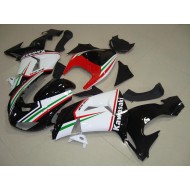 Carenado Moto Kawasaki ZX10R 2006-2007 - Blanco Rojo Negro Verde