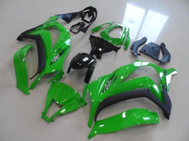 Carenado Moto Kawasaki ZX10R 2011-2015 - Verde Negro OEM Estilo