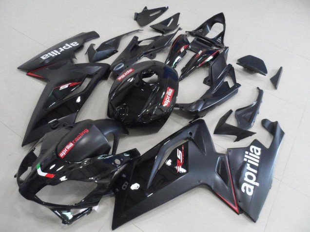 Carenado Moto Aprilia RS125 2006-2011 - Negro Brillante Negro Mate