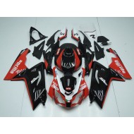 Carenado Moto Aprilia RS125 2006-2011 - Negro Brillante Rojo Blanco