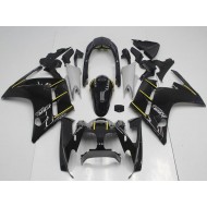 Carenado Moto Yamaha FJR1300 2001-2006 - Negro Brillante Amarillo