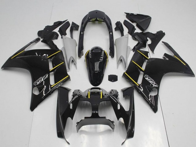 Carenado Moto Yamaha FJR1300 2001-2006 - Negro Brillante Amarillo