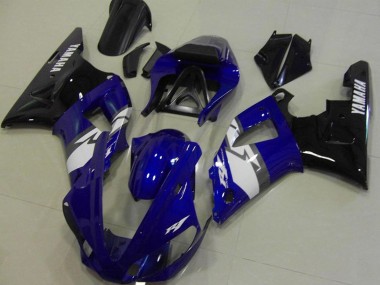 Carenado Moto Yamaha YZF R1 2000-2001 - Azul Blanco Negro