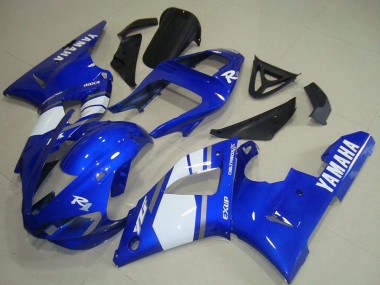 Carenado Moto Yamaha YZF R1 2000-2001 - Azul Blanco