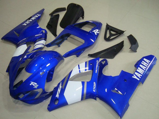 Carenado Moto Yamaha YZF R1 2000-2001 - Azul Blanco