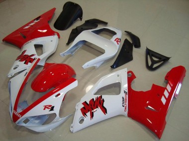 Carenados Moto Yamaha YZF R1 2000-2001 - Blanco Rojo