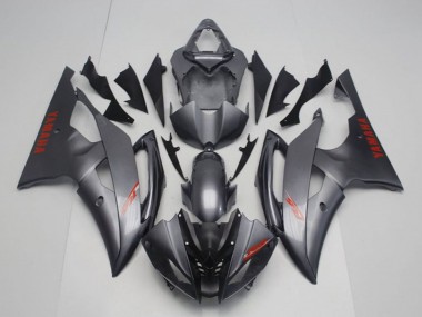 Carenados Moto Yamaha YZF R6 2008-2016 - Gris Rojo Calcomanías
