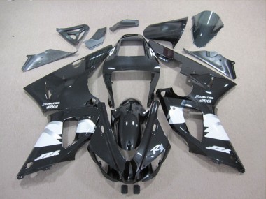 Carenado Moto Yamaha YZF R1 1998-1999 - Negro Brillante Blanco