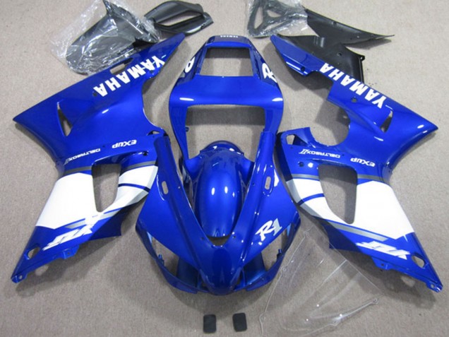 Carenado Moto Yamaha YZF R1 2002-2003 - Azul Blanco
