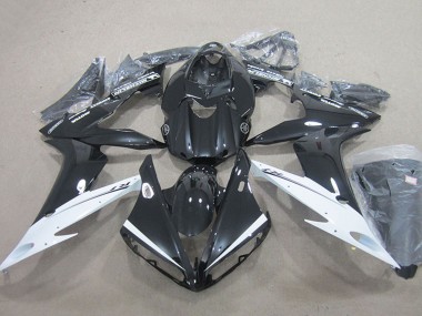 Carenado Moto Yamaha YZF R1 2004-2006 - Negro Brillante Blanco