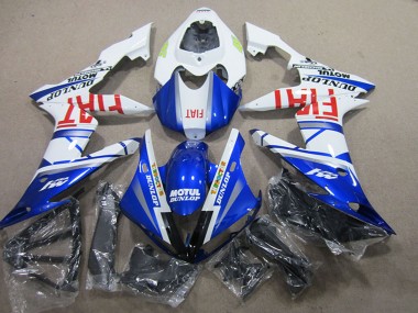 Carenado Moto Yamaha YZF R1 2004-2006 - Blanco Azul Motul Fiat