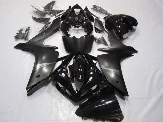 Carenados Moto Yamaha YZF R1 2007-2008 - Negro Brillante Negro Mate