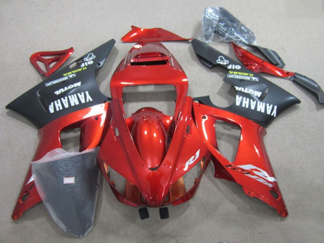 Carenados Moto Yamaha YZF R1 2009-2011 - Rojo Negro Mate