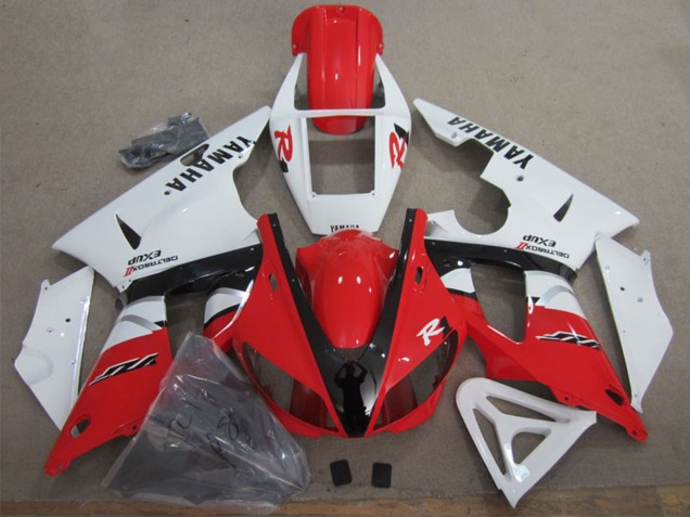 Carenados Moto Yamaha YZF R1 2009-2011 - Blanco Rojo Negro
