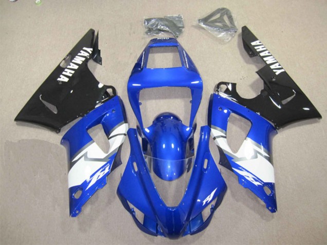 Kits Carenados Moto Yamaha YZF R1 2012-2014 - Azul Blanco Negro Brillante